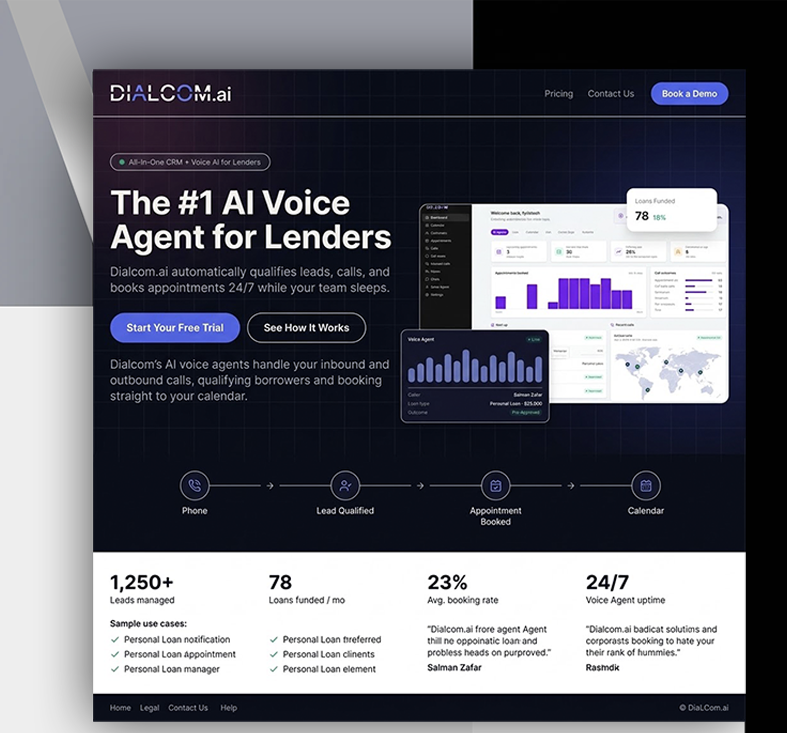 Dialcom AI prototype 7